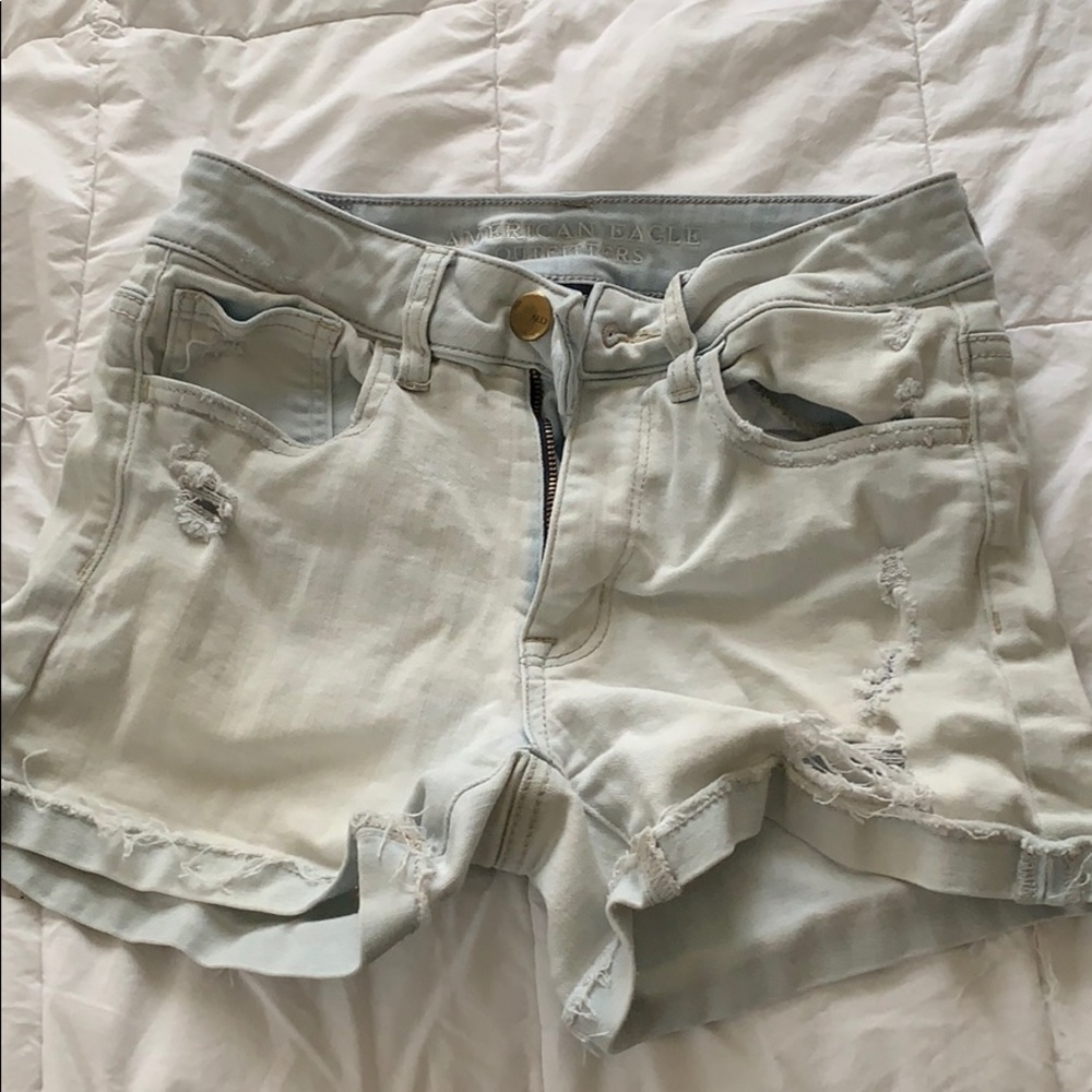 american eagle jean shorts